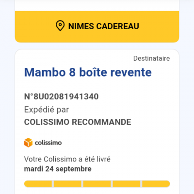 Boite de mambo 30 comprimes